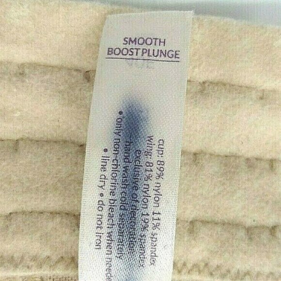 Lane Bryant Cacique Bra Smooth Boost Plunge Plus Size 44DDD Cafe Mocha - Picture 9 of 10